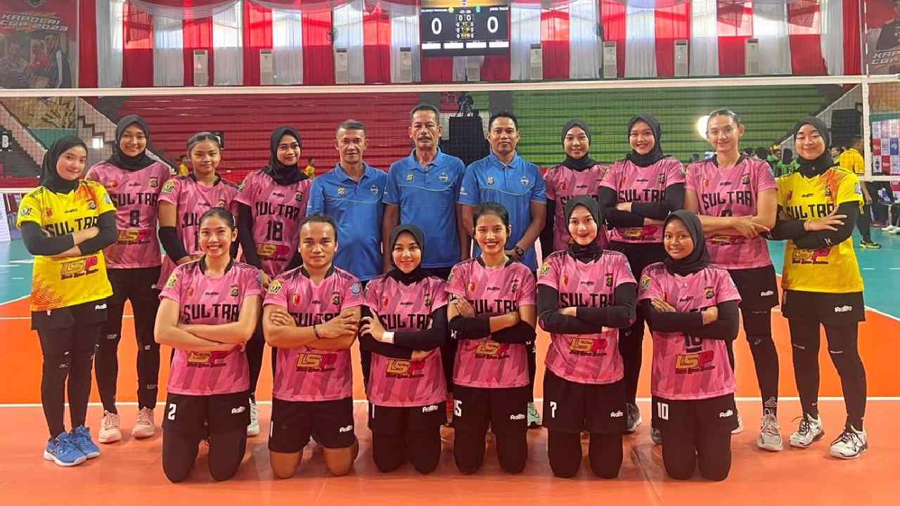 Tim voli Sulawesi Tenggara berhasil merebut posisi juara ke-3 dalam kompetisi Kapolri Cup. Foto: Ist.