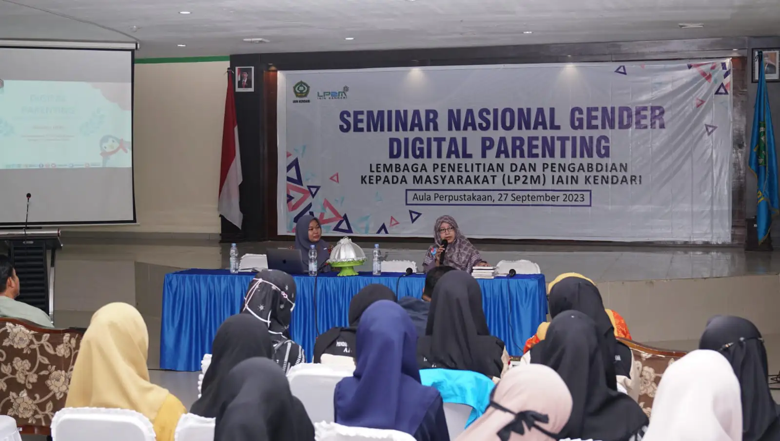 Seminar Nasional Gender yang digelar LP2M IAIN Kendari, bertema 