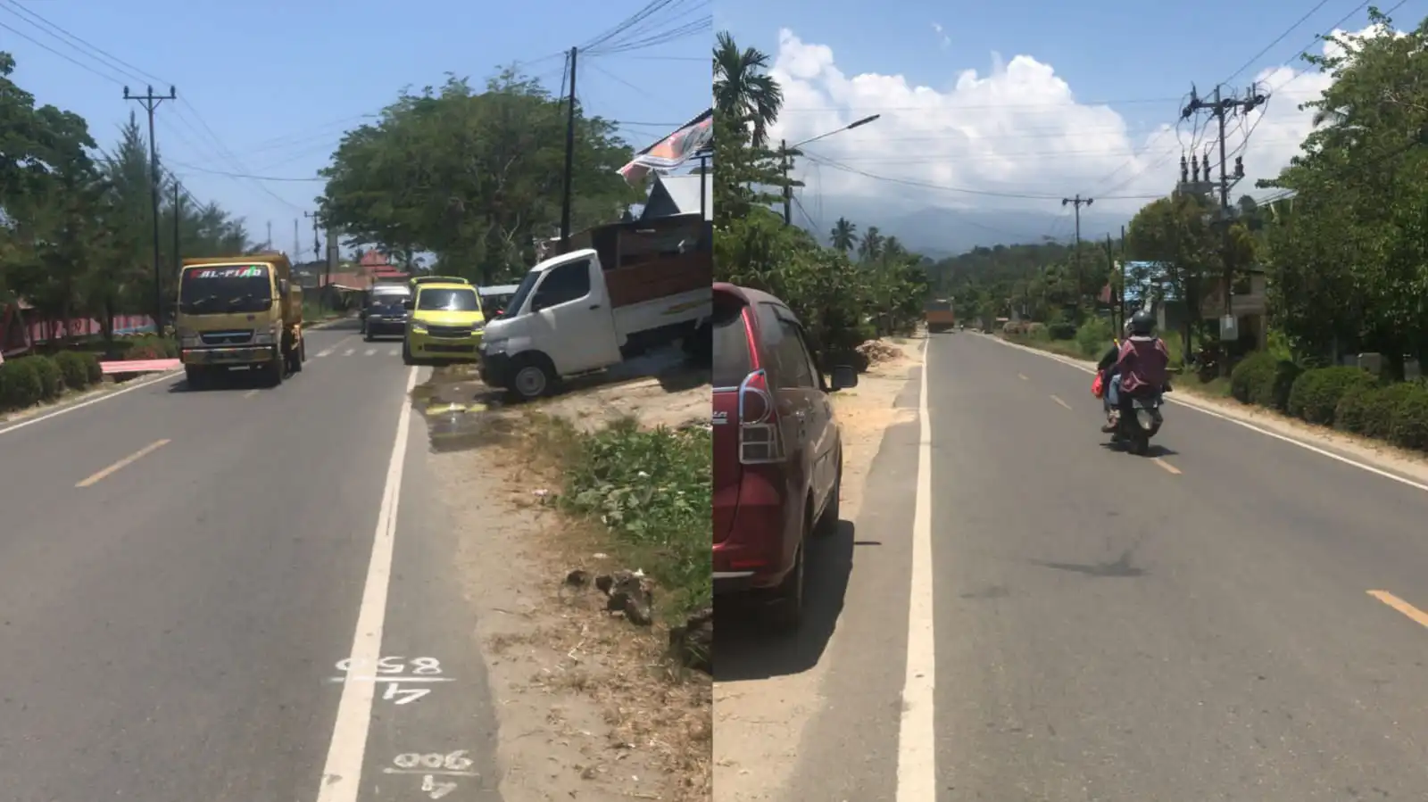 Kondisi terkini di Kecamatan Latambaga, Kabupaten Kolaka pasca gempa. RegFoto: Ist.
