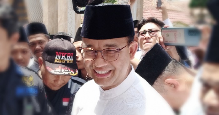 Anies Baswedan, bertekad cetak sejarah di Pilpres 2024. Foto: Tim Anies