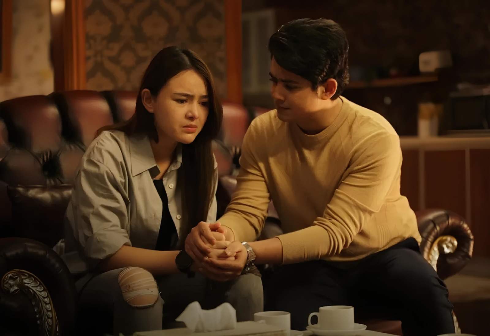 Amanda Manopo dan Aliando Syarief main film horor pertama di film Indigo: What Do You See. Foto: Repro Kincir.com