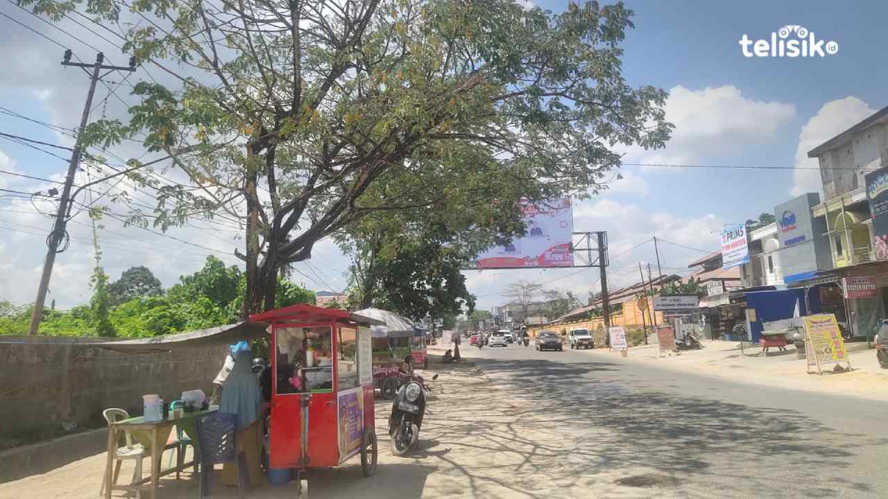 Para pedagang di Kelurahan Kadia akan ditertibkan Pemkot Kendari. Foto: Erni Yanti/Telisik