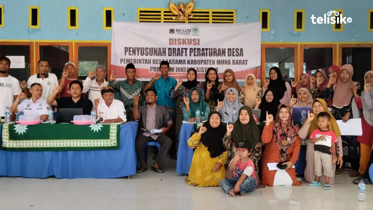 Pemerintah Desa Lasama bersama Aisyiyah Muna Barat canangkan penyusunan peraturan desa tentang kesehatan reproduksi untuk atasi stunting. Foto: Putri Wulandari/Telisik