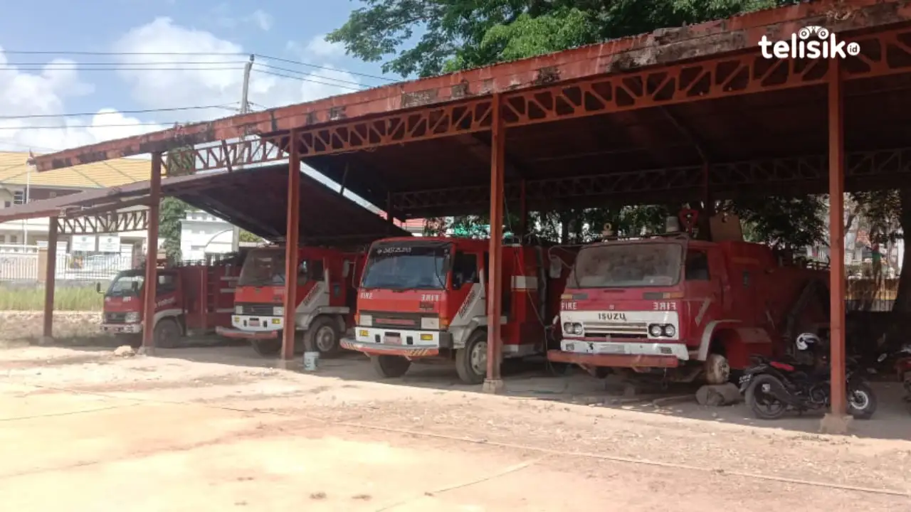 Pembentukan UPTD Damkar sangat penting. Sehingga bila terjadi kebakaran, armada tidak akan memakan waktu lama untuk tiba di lokasi. Foto: Sunaryo/Telisik