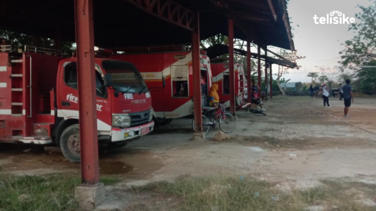 Armada Damkar milik Pemda Muna dirasa kurang ada akan diupayan tambahan unit. Foto: Sunaryo/Telisik