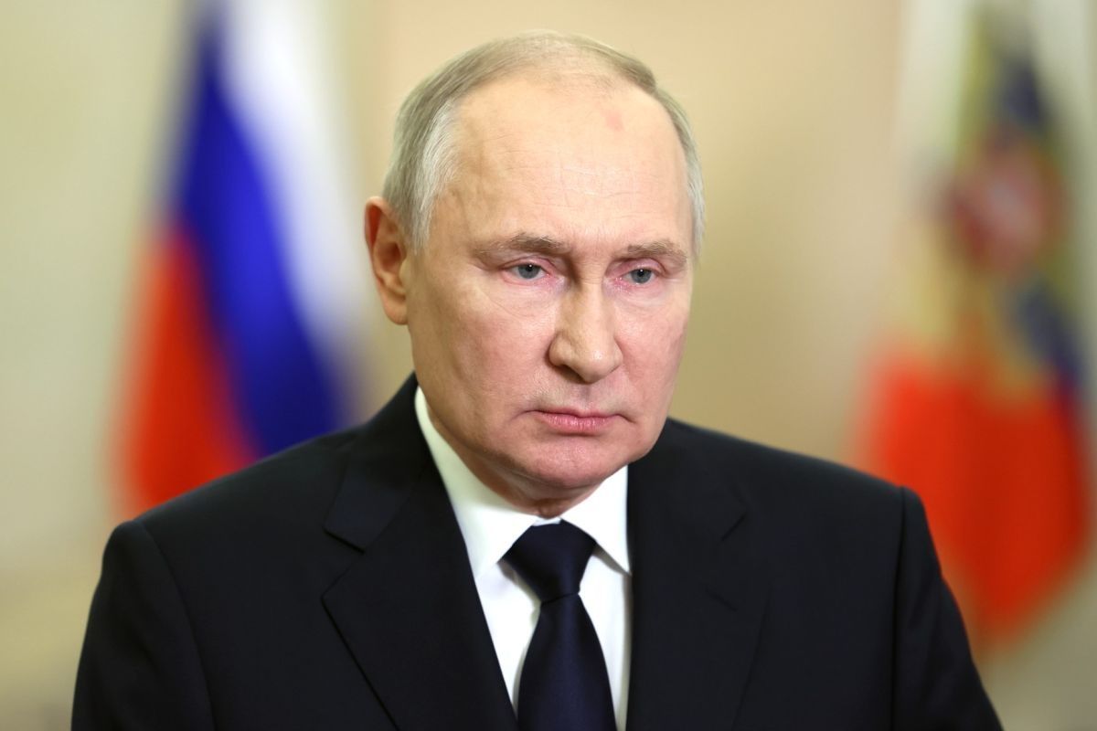 Presiden Rusia, Vladimir Putin ditemukan pingsan di kamar tidurnya akibat serangan jantung. Foto: Antaranews.com
