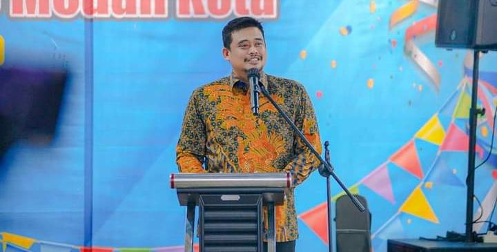 Wali Kota Medan, Bobby Nasution mendukung pasangan Prabowo-Gibran di Pilpres 2024. Foto: Humas Pemko Medan