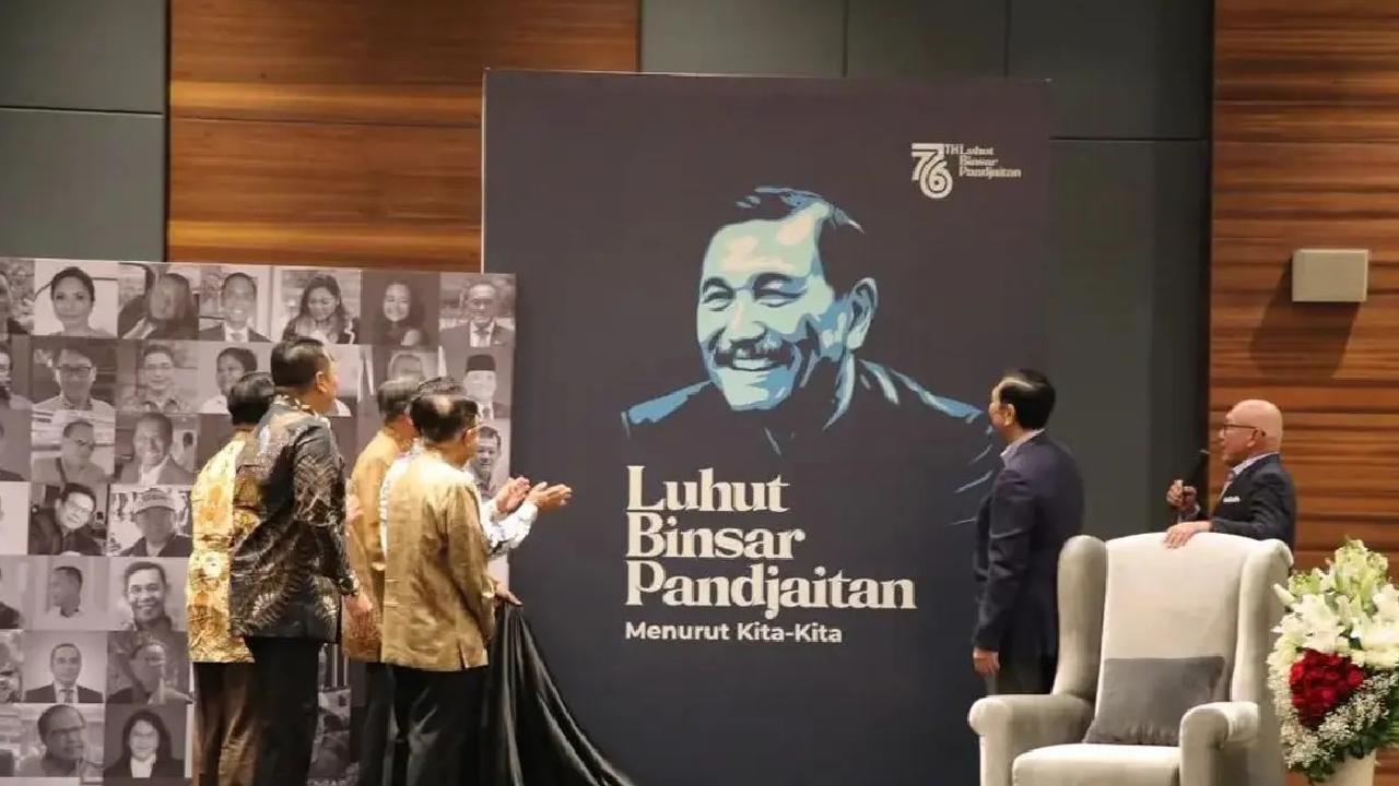 Luhut Binsar Panjaitan saat merayakan ulang tahunnya ke-76 di Jakarta pada 28 September 2023. Foto: Ist.