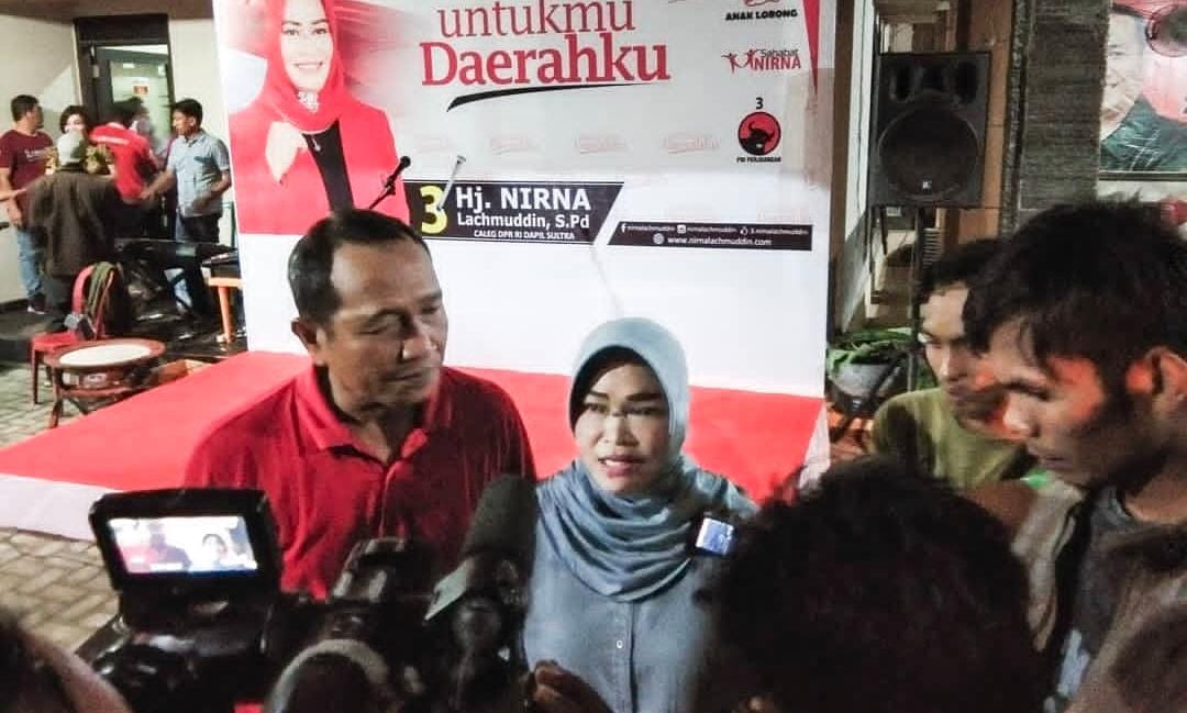 Usai namanya terseret di dalam video warga hingga viral, Caleg DPRD Sulawesi Tenggara, Nirna Lachmuddin buka suara. Foto: Instagram nirna_lachmuddin