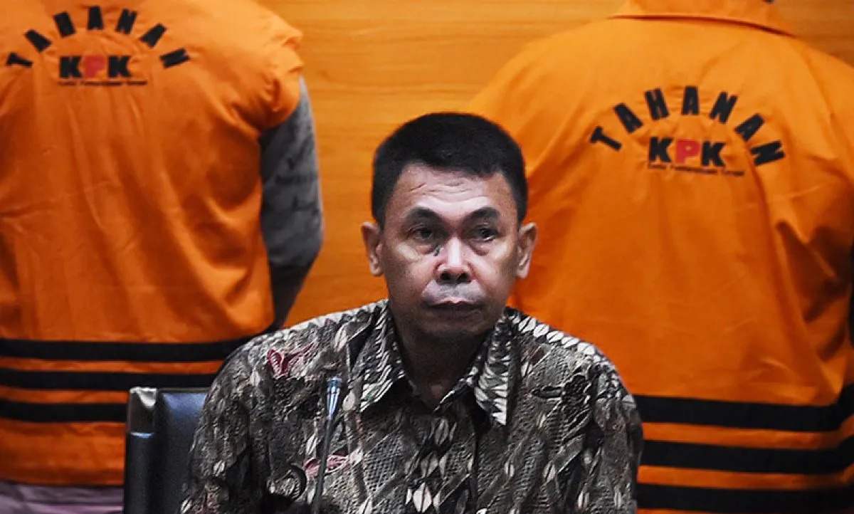 Nawawi Pomolango ditetapkan sebagai Ketua KPK sementara menggantikan Firli Bahuri melalui Keputusan Presiden Nomor 116 tertanggal 24 November 2023 yang ditandatangani oleh Presiden Jokowi pada Jumat (24/11/2023). Foto: Repro Antara