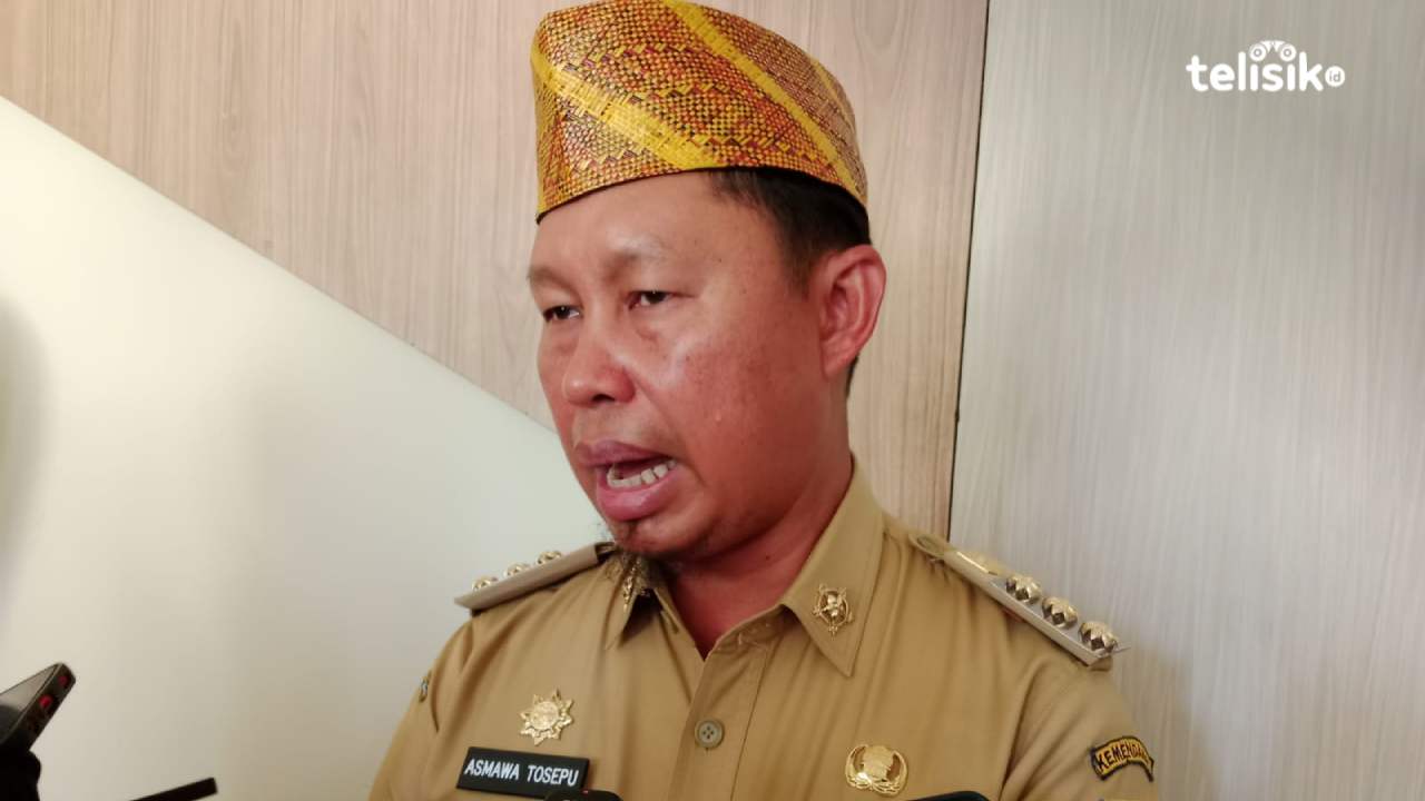 Pj Wali Kota Asmawa Tosepu tanggapi tindakan kekerasan yang menimpa  siswa SD di Kendari. Foto: Erni Yanti/Telisik