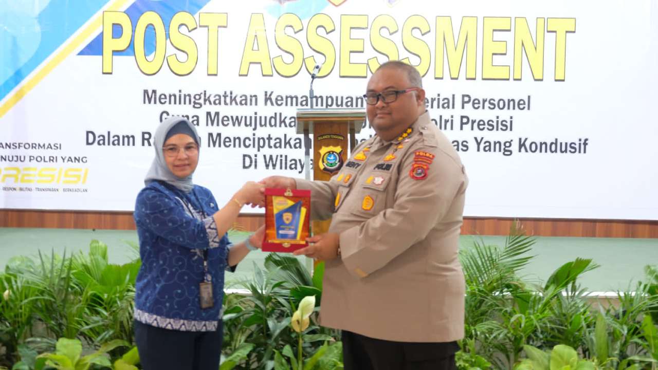 Karo SDM Polda Sulawesi Tenggara, Kombes Pol Danang Beny, saat membuka post assessment. Foto: Ist.
