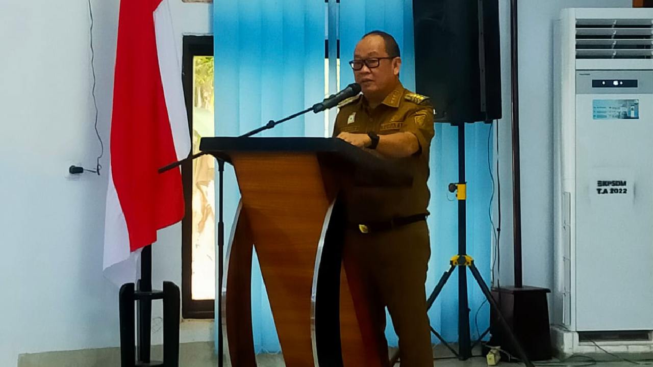 Pj Bupati Konawe Harmin Ramba sebut permasalahan besar di Konawe adalah persoalan tanah. Foto: Ist.
