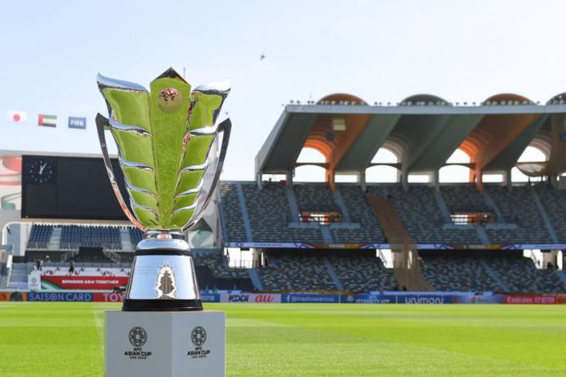 Trofi Piala Asia. Foto: Repro AFC