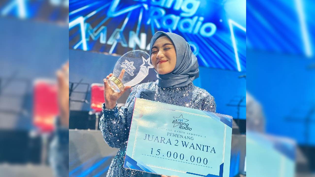 Sosok Amira Yusmalia Julan, gadis cantik raih Juara II Bintang Radio Nasional. Foto: Ig/@amirajulan