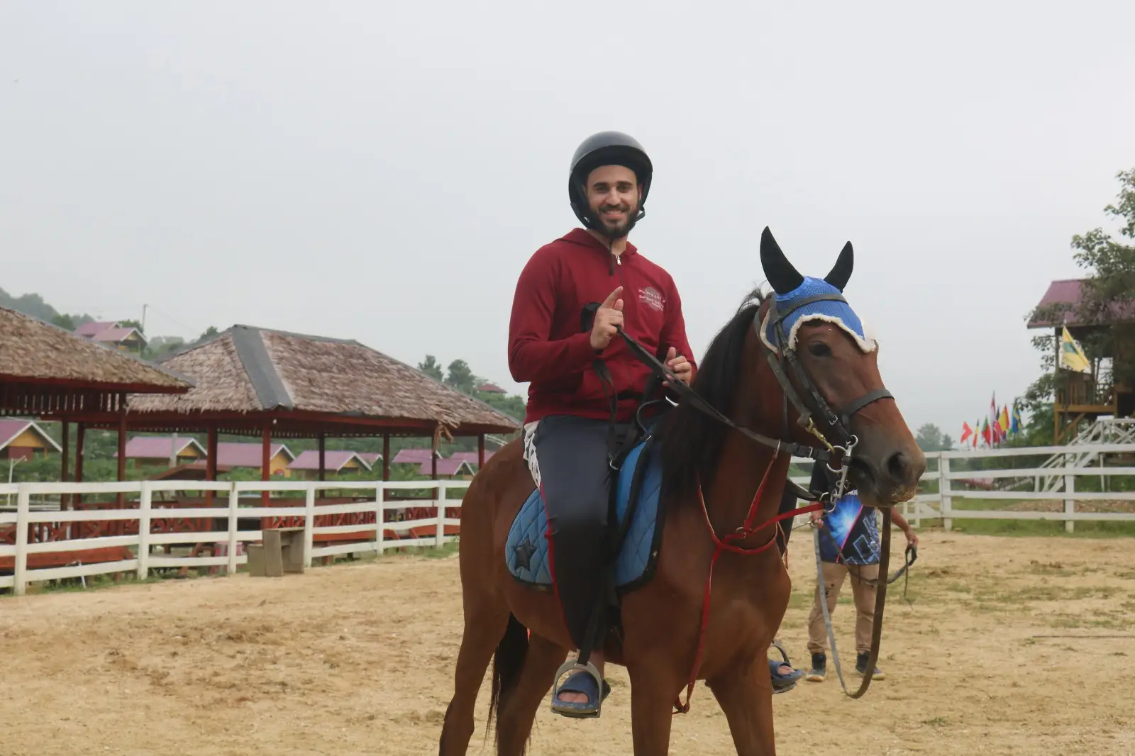 Agrowisata California yang berada di Desa Tanea, Kecamatan Konda, Kabupaten Konawe Selatan, bakal mengadakan Jumping show pada 6-7 Januari 2024 mendatang. Foto: Ist.