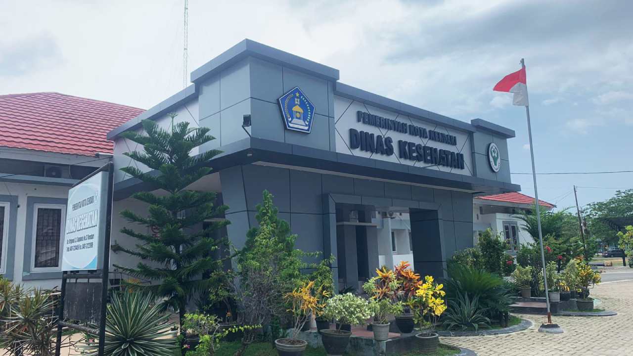 Kantor Dinas kesehatan (Dinkes) kota Kendari, Sulawesi Tenggara. Foto: Ist.
