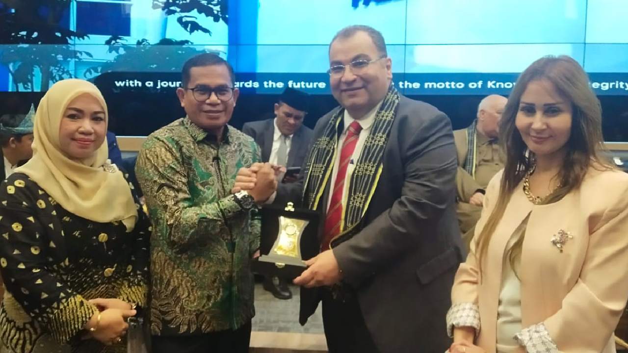 IAIN Kendari menjalin kerjasama dengan Zarqa University, Yordania yang ditandai dengan penandatanganan MoU. Foto: Ist.