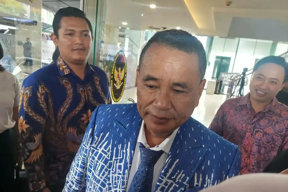 Pengacara yang juga pengusaha hiburan, Hotman Paris Hutapea, turut mengeluhkan pajak hiburan 40-75 persen yang dirasa memberatkan. Foto: Repro Antara