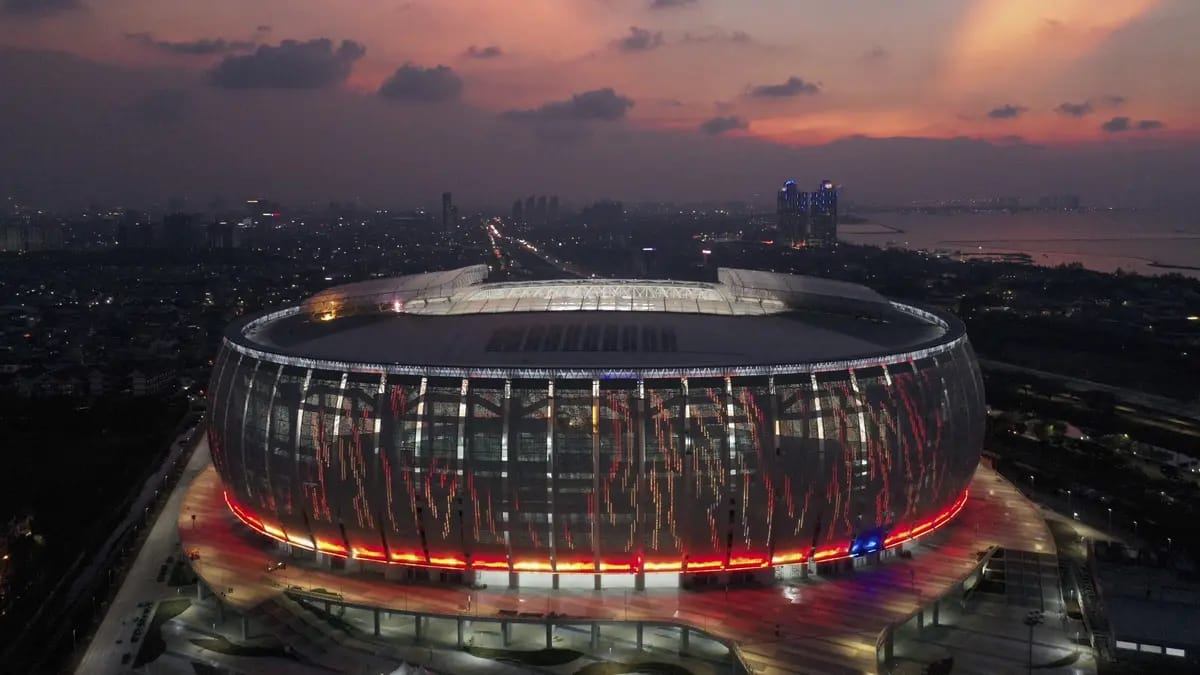 JIS stadion bertaraf internasional di Jakarta merupakan janji Anies sewaktu kampanye. Foto: Liputan6.com 