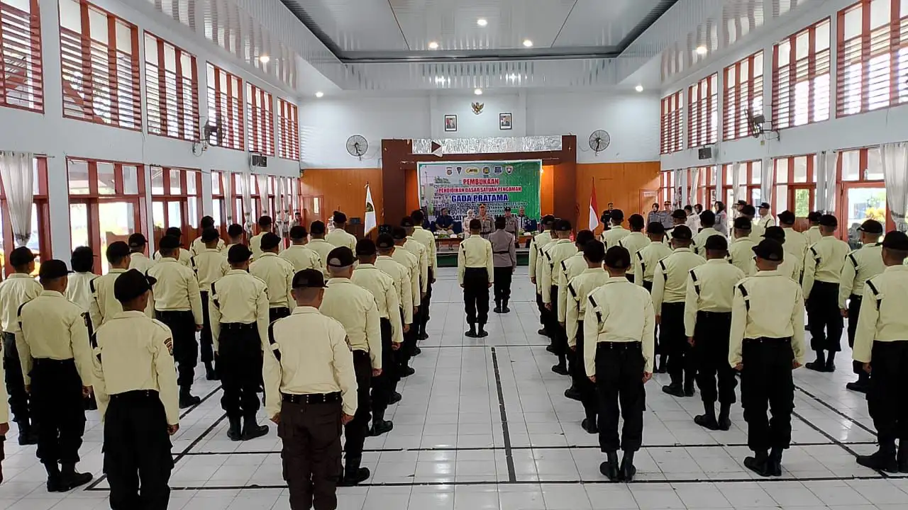 Sebanyak 54 satpam menjalani pelatihan di Aula BPMP Sulawesi Tenggara. Foto: Ist.