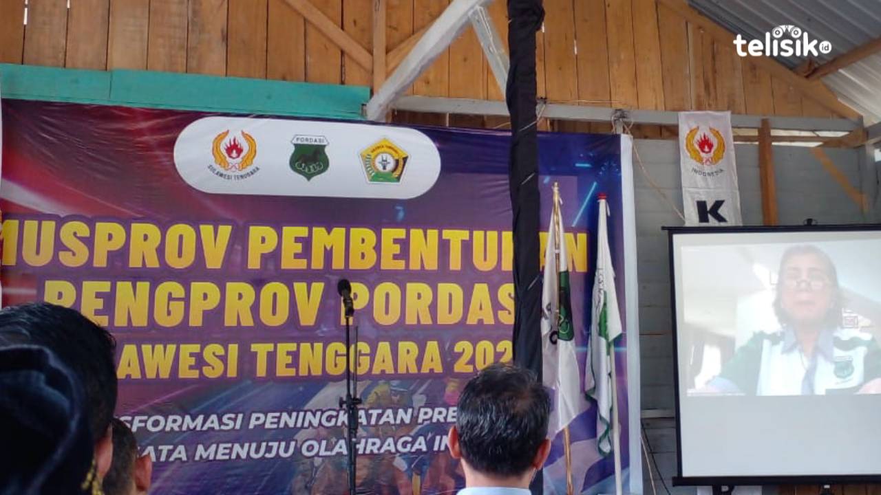 Pembentukan Pengprov Pordasi Sulawesi Tenggara. Foto: Nur Aziza/Telisik