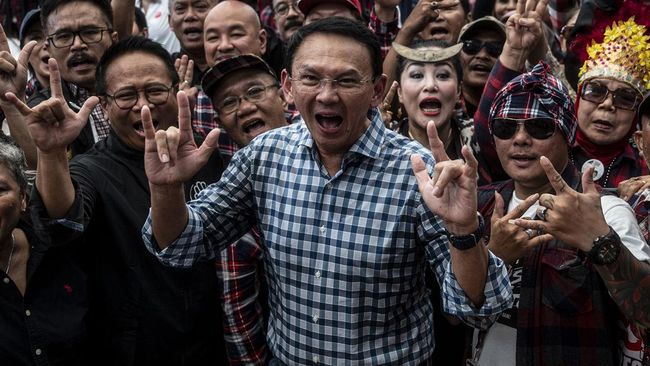 Ahok gencar melakukan kritik ke beberapa tokoh di antaranya Presiden Jokowi, capres nomor urut 2 Prabowo hingga Anies Baswedan. Foto: Repro Detik.com