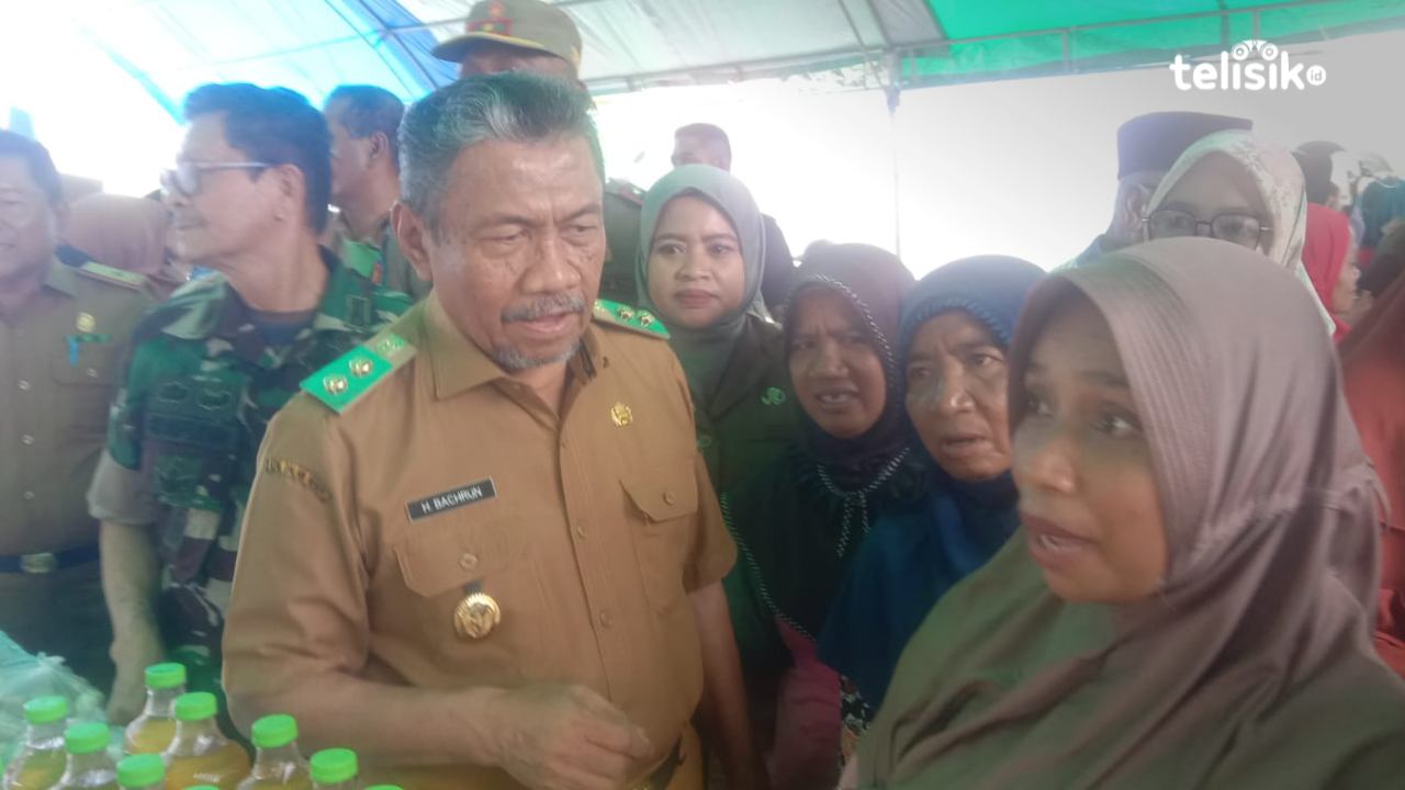Plt Bupati Muna, Bachrun Labuta akan menguji kompetensi pejabatnya. Foto: Sunaryo/Telisik
