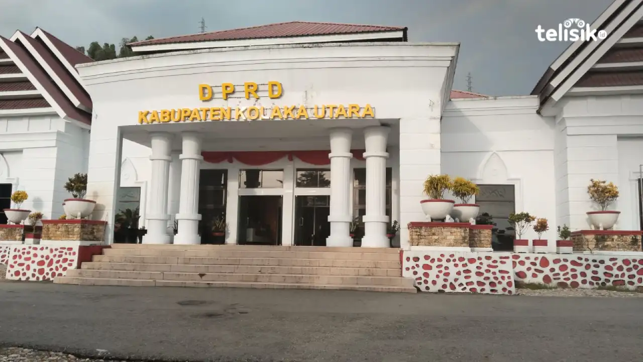 Gedung DPRD Kabupaten Kolaka Utara menanti 13 caleg pendatang baru. Foto: Muh Risal H/Telisik