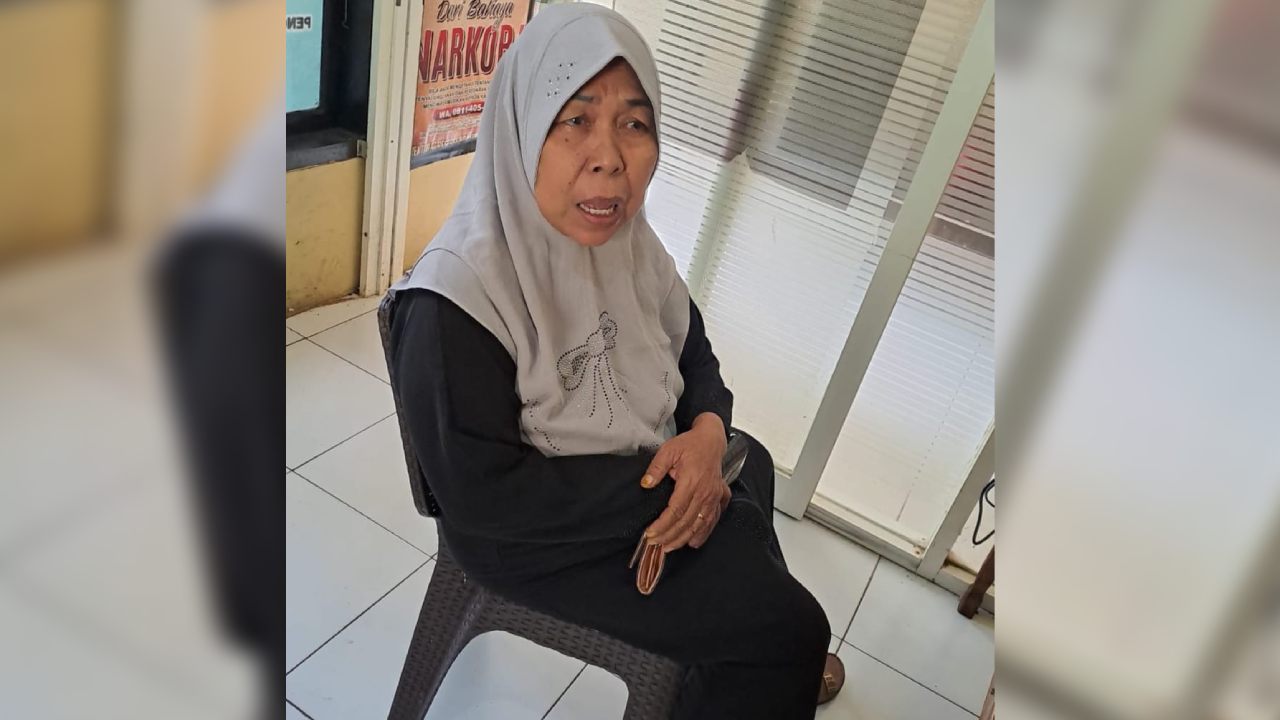 Misati (60) jadi korban hipnotis orang tidak dikenal, dan kehilangan uang Rp 2,3 juta. Foto: Ist.