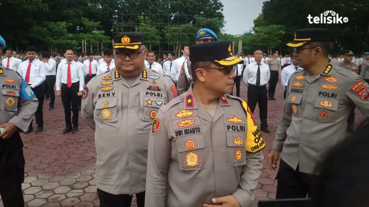 Wakapolda Sulawesi Tenggara, Brigjen Pol Dwi Irianto, akan menggantikan Irjen Pol Teguh Prostiwanto sebagai Kapolda. Foto: Ahmad Jaelani/Telisik