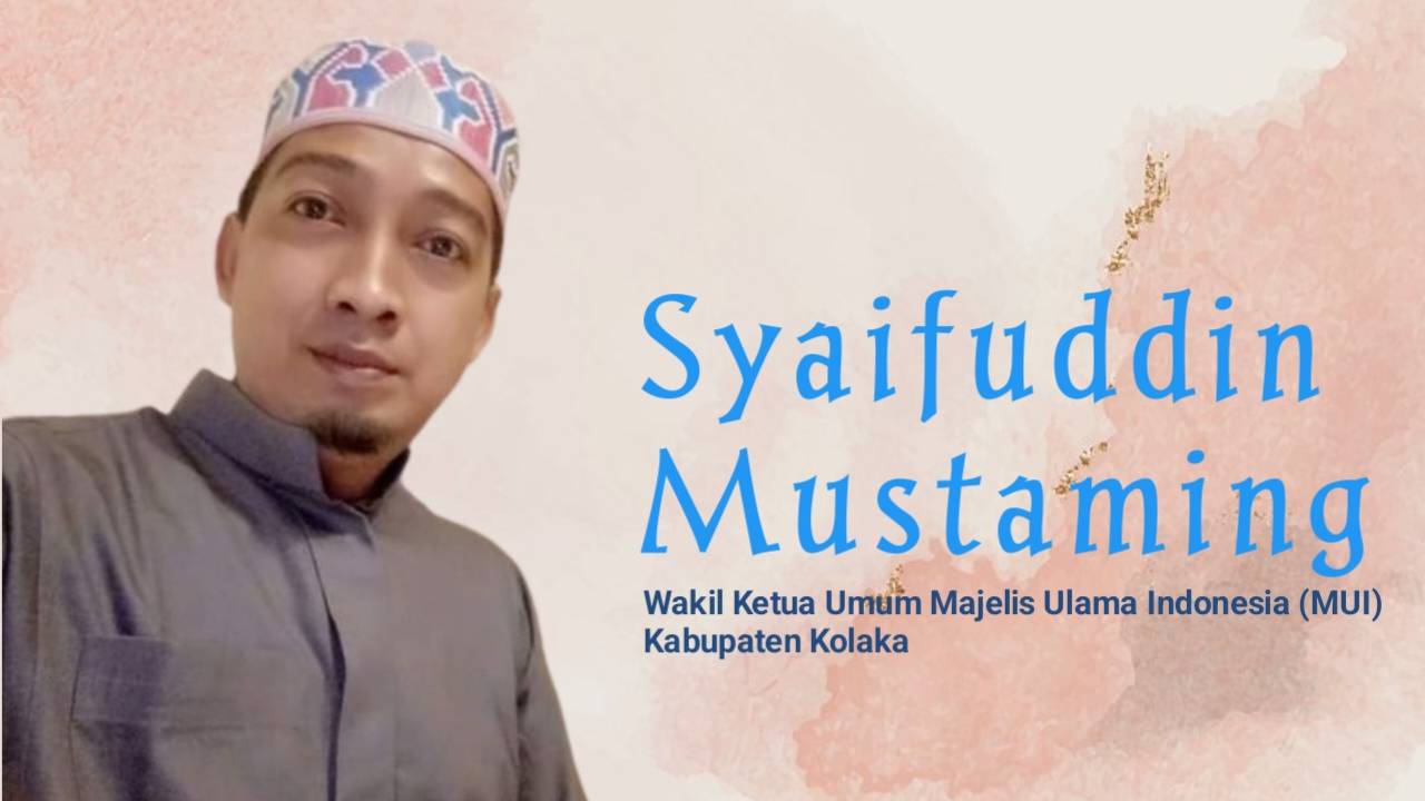 Syaifuddin Mustaming, Wakil Ketua Umum Majelis Ulama Indonesia (MUI) Kabupaten Kolaka. Foto: Ist.