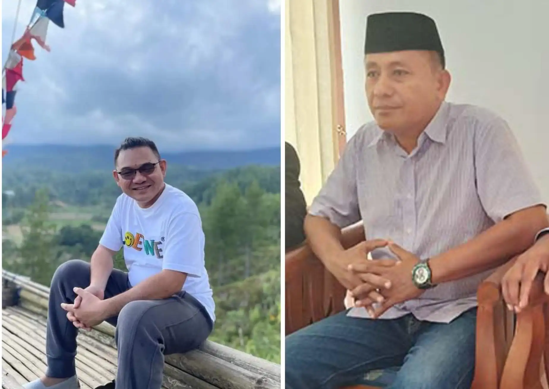 Ketua DPW PKB Sulawesi Tenggara, Jaelani dan Ketua DPC PKB Muna, La Ode Arwaha Ady Saputra. Foto: Ist.