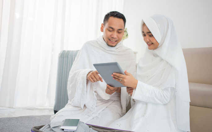 Terdapat beberapa tips menabung untuk berangkat ibadah haji. Foto: Repro lifepal.co.id/google.com