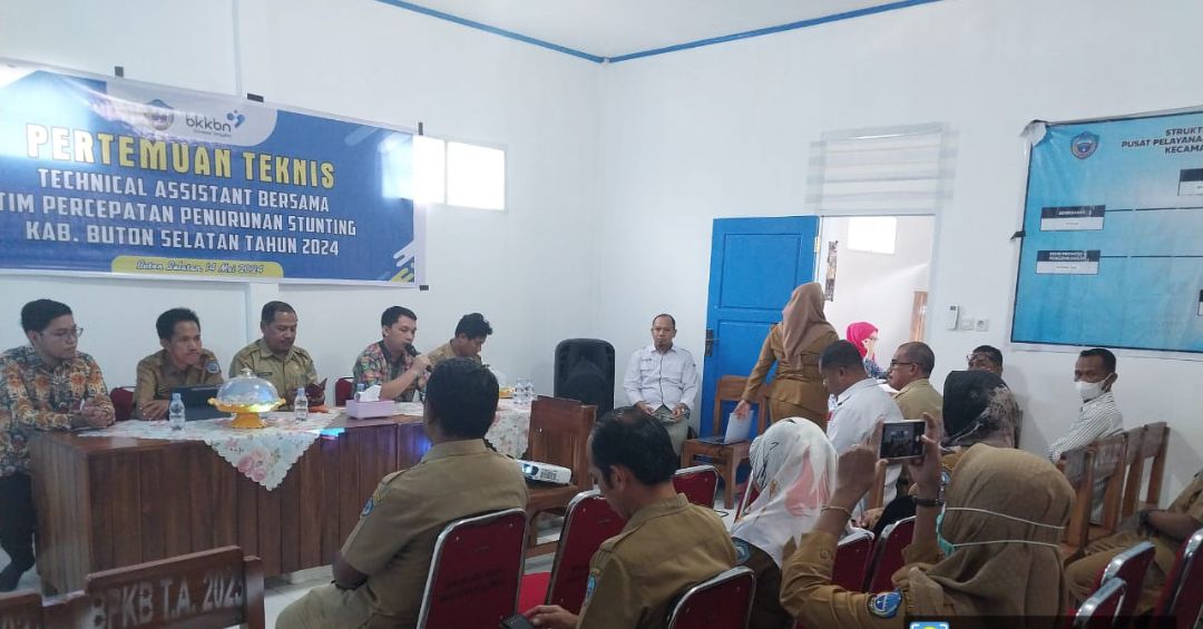 Kegiatan teknis BKKBN Provinsi Sulawesi Tenggara yang digelar di Buton. Foto: Ist.