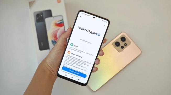 Keunggulan dan kekurangan HyperOS sistem operasi baru HP Xiaomi. Foto: Repro Suara.com