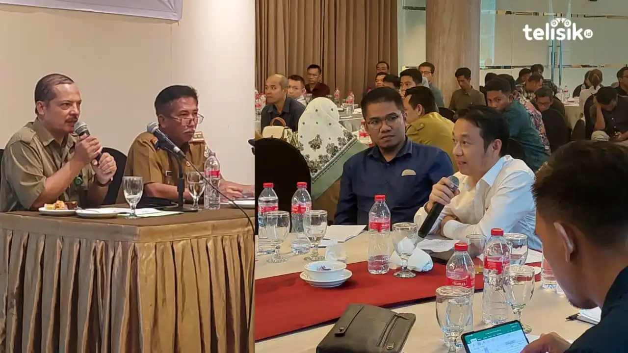 Evaluasi capaian Rehab DAS kepada para perwakilan perusahan pemegang IPPKH/PPKH. Foto: Riksan Jaya/Telisik