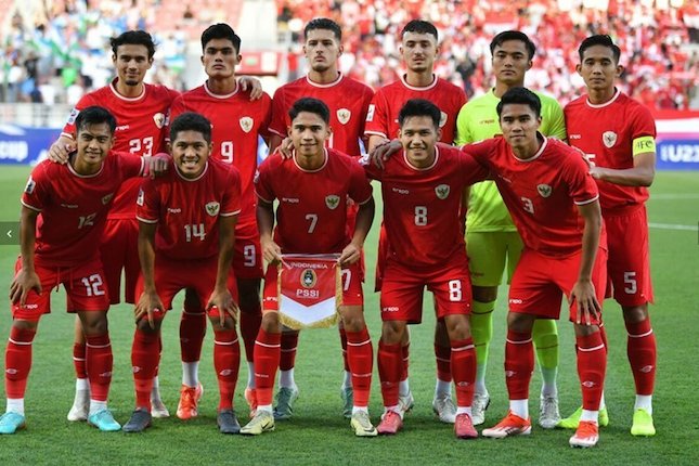 Timnas Indonesia U-23 vs Irak akan memperebutkan juara tiga Piala Asia U-23 dan pemenang akan langsung lolos ke Olimpiade Paris 2024. Foto: Ist.