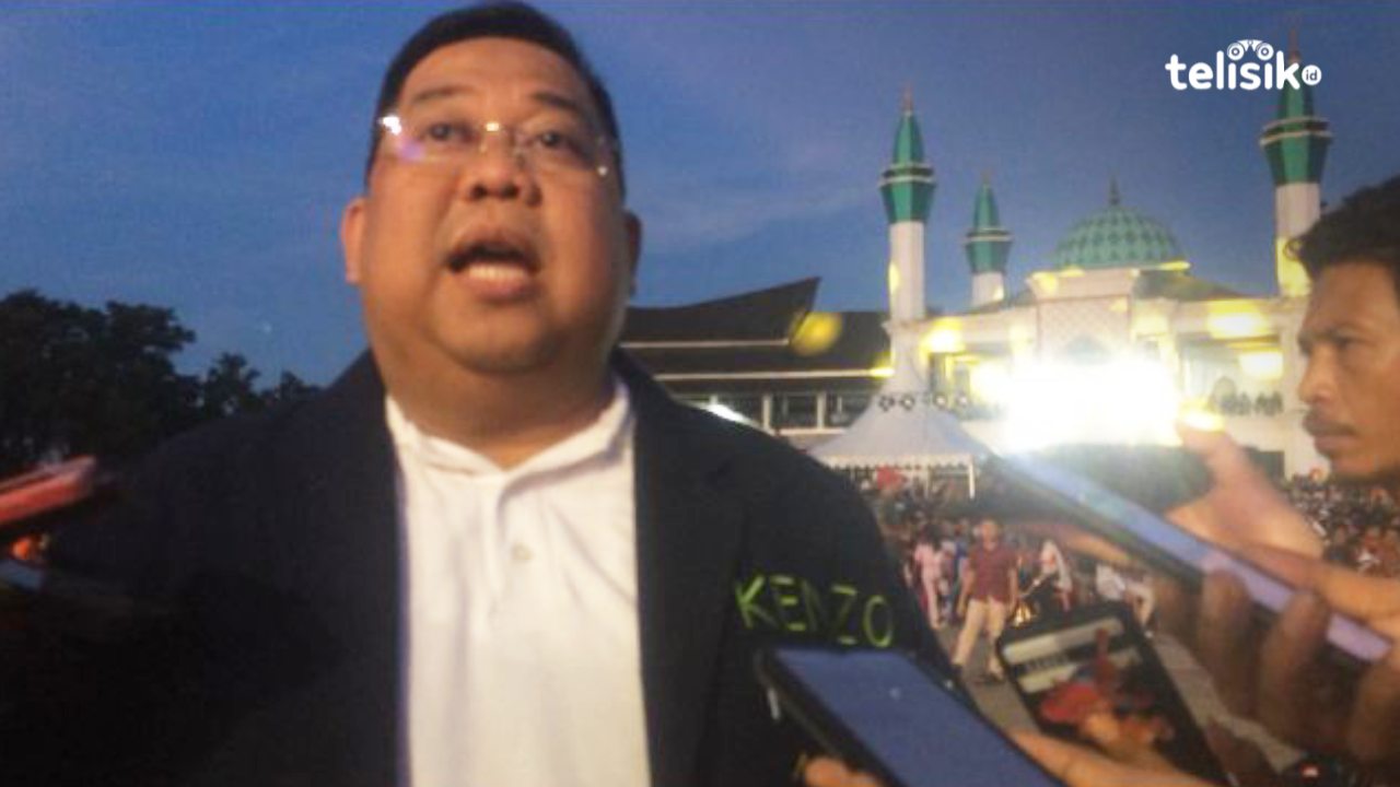 Anton Timbang berterima kasih kepada Presiden Jokowi Dodo dan Kementrian Agama juga seluruh umat beragama di Eks-MTQ. Foto: Bambang Sutrisno/Telisik