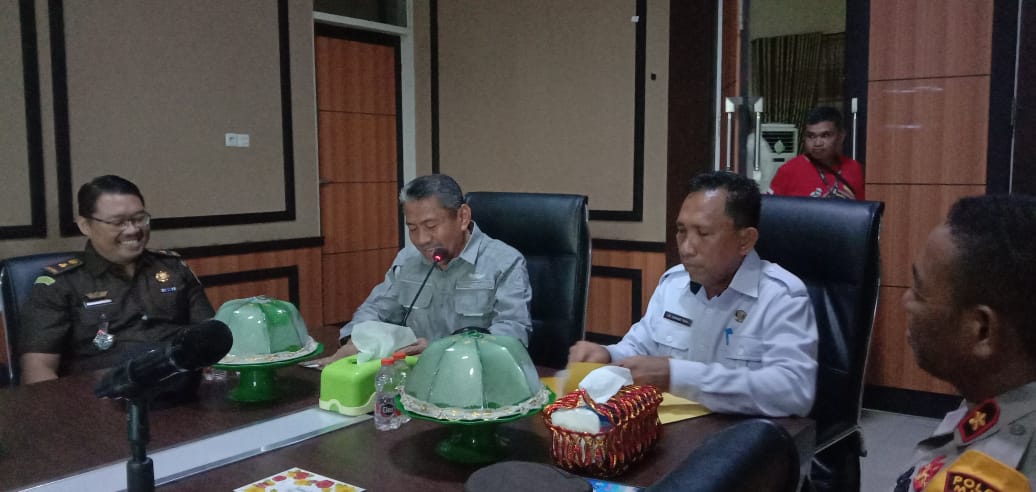 Plt Bupati Muna, Bachrun Labuta akan melantik pejabat esalon II. Foto: Ist.