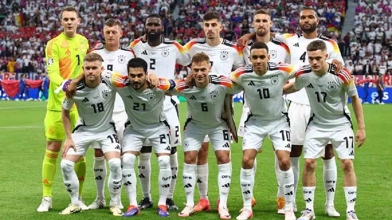 Skuad Timnas Jerman yang tampil di Euro 2024. Foto: Getty Image