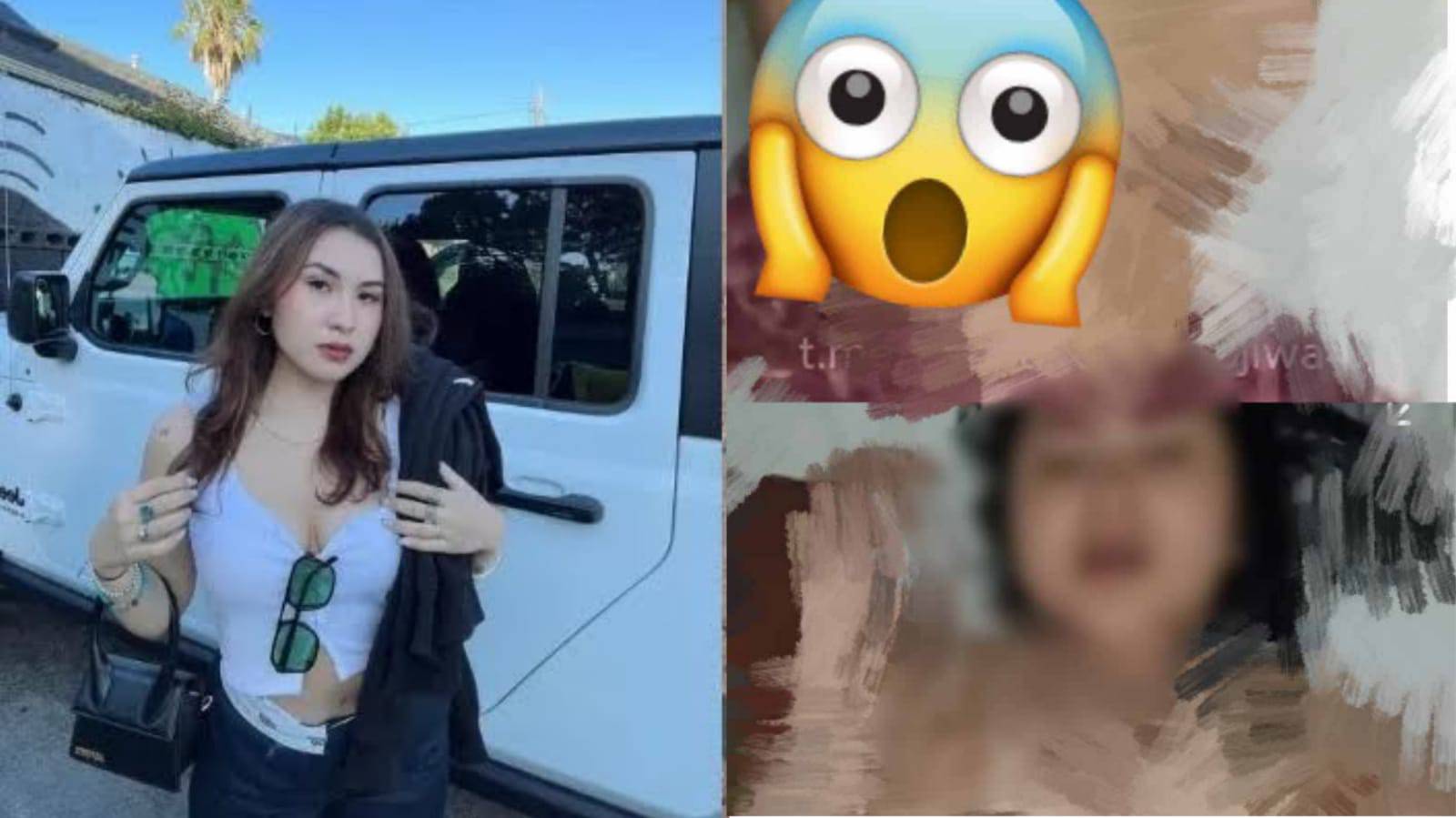Audrey Davis bakal diperiksa, terkait dugaan penyebaran video syur yang disebut mirip dirinya. Foto: Kolase