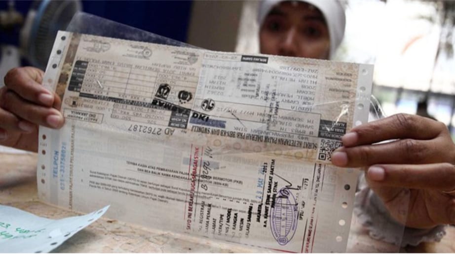 Proses pengurusan STNK tanpa KTP pemilik sebelumnya atau balik nama, sudah dipermudah. Foto: Repro gardaoto.com