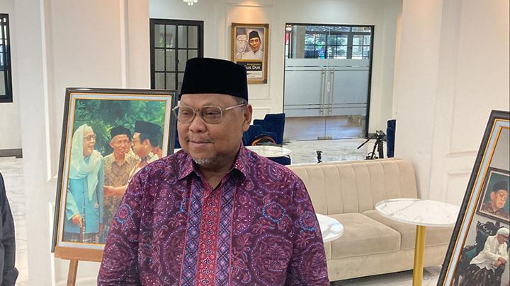 Mantan Sekretaris Jenderal Partai Kebangkitan Bangsa, Muhammad Lukman Edy, tiba di Gedung PBNU. Foto: Repro Tempo
