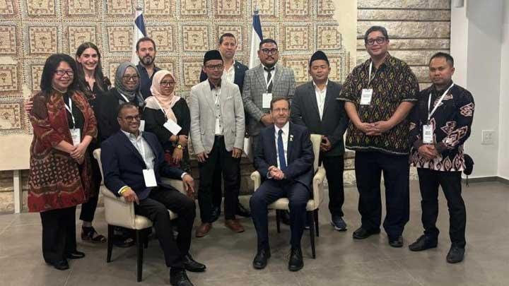 Pertemuan 5 Nahdliyin dengan Presiden Israel Isaac Herzog, memicu reaksi keras dari PBNU. Foto: Repro Tempo
