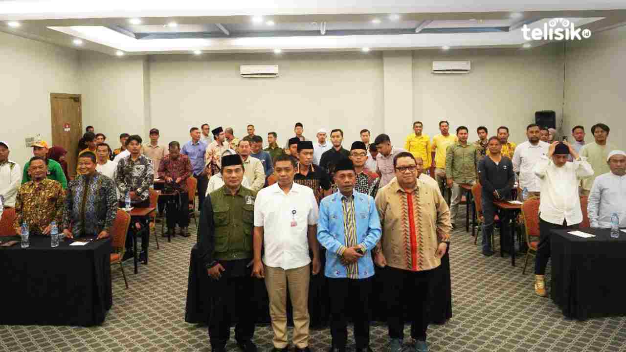 Puluhan peserta saat mengikuti pelatihan Juleha yang diselenggarakan oleh BI yang bekerjasama dengan Kemenag Sulawesi Tenggara. Foto: Sigit Purnomo/Telisik