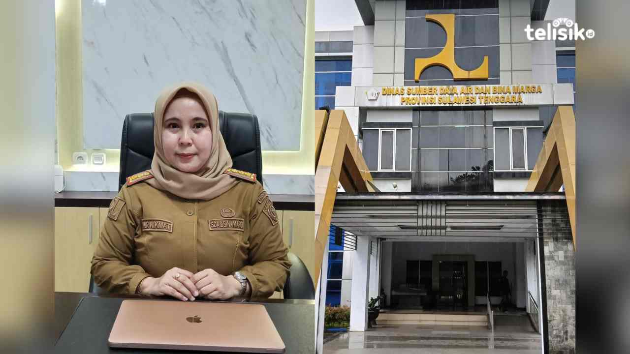 Pemerintah Provinsi Sulawesi Tenggara melalui Dinas SDA dan Bina Marga upayakan pemeliharaan dan peningkatan infrastruktur jalan. Foto: Sigit Purnomo/Telisik