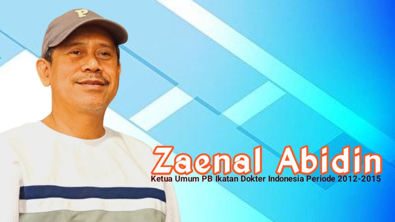 Zaenal Abidin, Ketua Umum PB Ikatan Dokter Indonesia Periode 2012-2015. Foto: Ist.