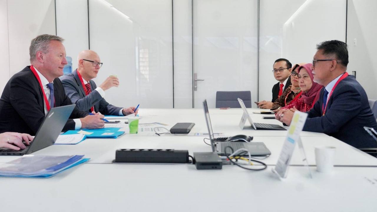 Direktorat Jenderal Kekayaan Intelektual (DJKI) melakukan pertemuan bilateral dengan Danish Patent and Trademark Office (DKPTO). Foto: Ist.