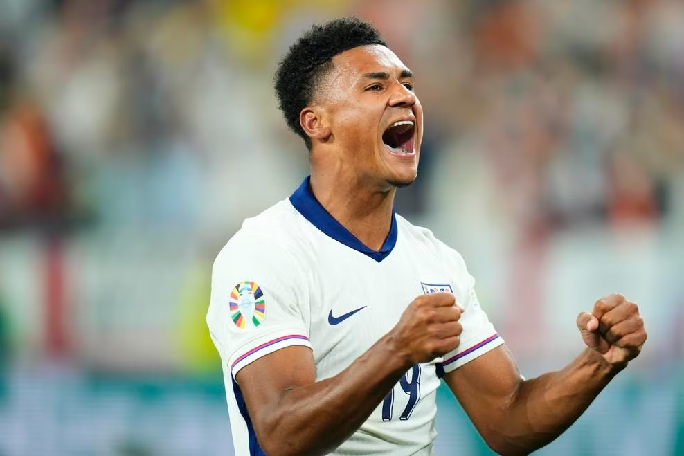 Ollie Watkins, pencetak gol penentu kemenangan Inggris atas Belanda di semifinal Euro 2024. Foto: Repro euro.com